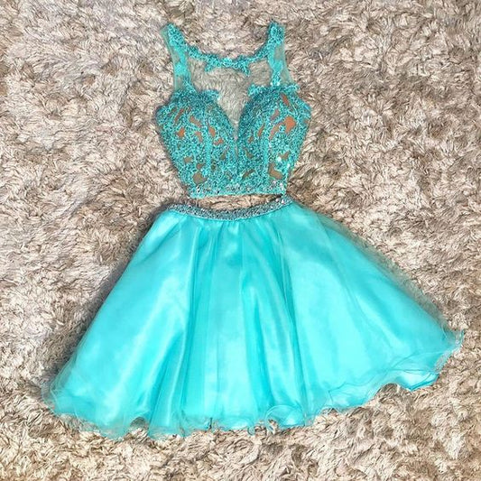 Short Homecoming Dresses Essence Two Pieces DZ23763