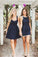 Cute Short Navy Ryleigh Homecoming Dresses Blue Party DZ4215