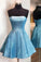 Sparkle -Up Strapless Short Lace Homecoming Dresses Yadira DZ4525