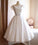 Homecoming Dresses Olympia Vintage A-Line White Round Neck Retro Short With Bow DZ6750