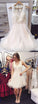 White Tulle Lace Homecoming Dresses Karma Short Dress DZ730