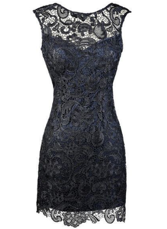 Sheath Bateau Backless Short Navy Blue Mother Of The Lexi Lace Homecoming Dresses Bride Dress DZ819