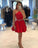 Homecoming Dresses Satin Allyson Mini Party Dress Short DZ9971