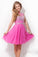 Splendid Scoop Neckline Short/Mini Open Back Dresses 2022 New Style