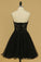 2022 A Line With Applique Homecoming Dresses Sweetheart Short/Mini