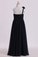 2024 Junior Bridesmaid Dresses One Shoulder A-Line Chiffon With Handmade Flower Floor Length