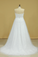 2022 Plus Size Sweetheart Beaded Bust Empire Waist A Line Wedding Dress Chapel Train Tulle With Lace