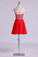 2022 Sweetheart A Line Short/Mini Homecoming Dresses Lace & Chiffon