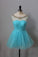2022 Homecoming Dresses Bateau A Line Short/Mini With Beads And Ruffles