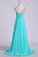 2024 Prom Dress One Shoulder Ruffled Bodice With Rhinestone Beaded Strap